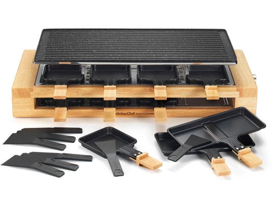 KITCHEN CHEF - Raclette Multifonction KCWOOD.8.MAXI