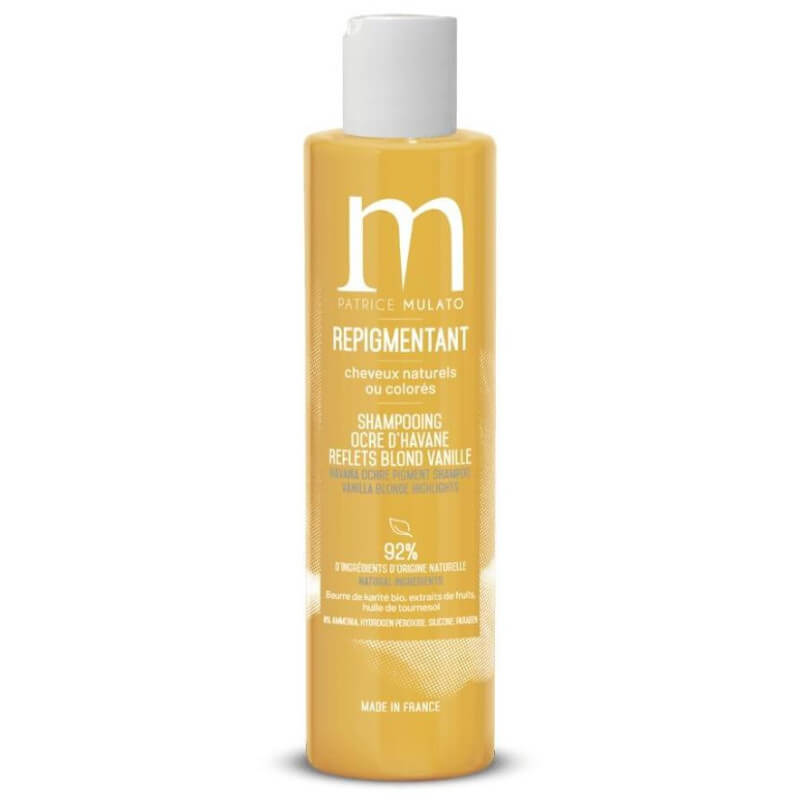 Shampooing repigmentant ocre d'havane Patrice Mulato 200ML