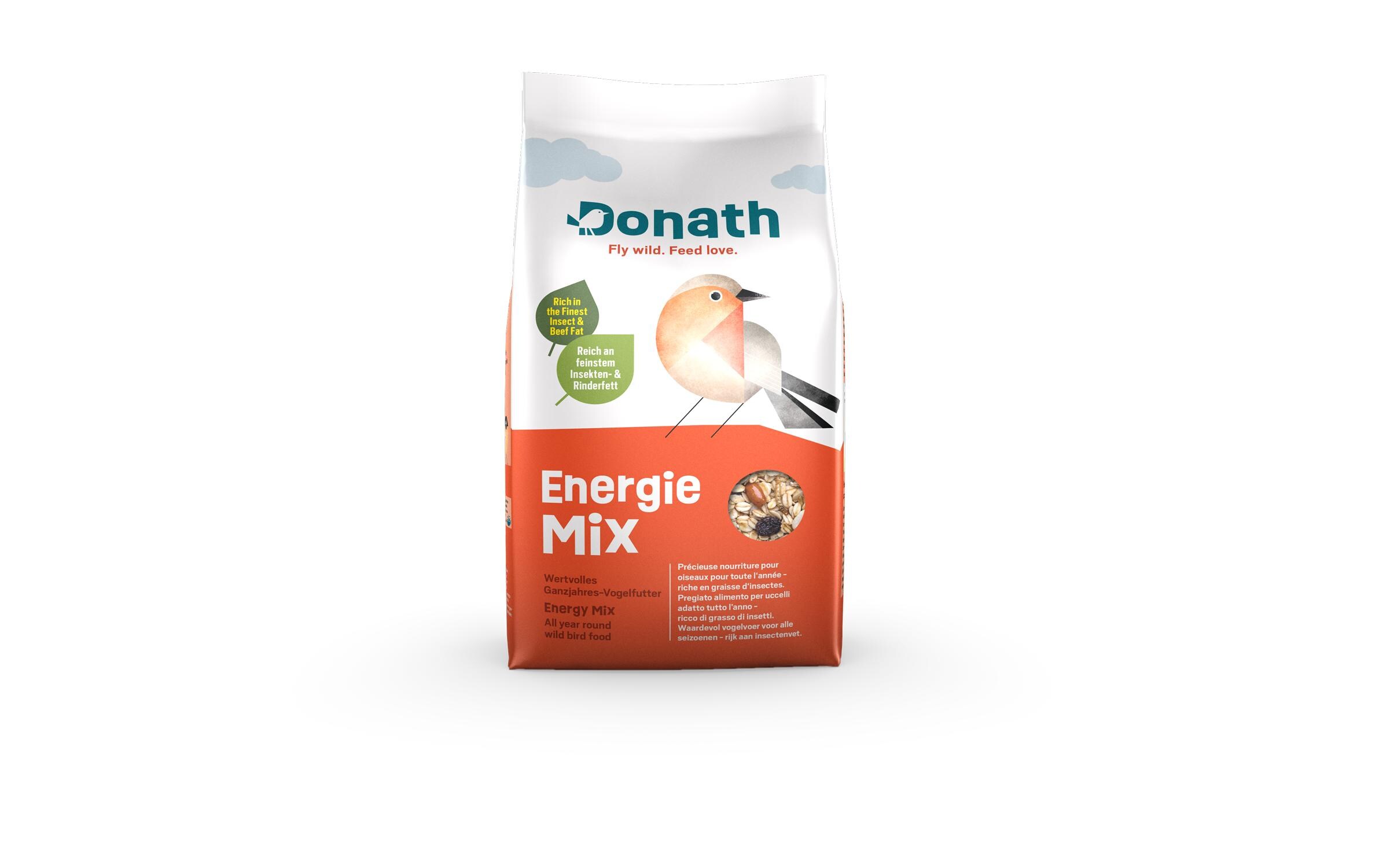 Wintervogelfutter Energie Mix, 1 kgVogelfutter empfohlen für kältere Jahreszeiten