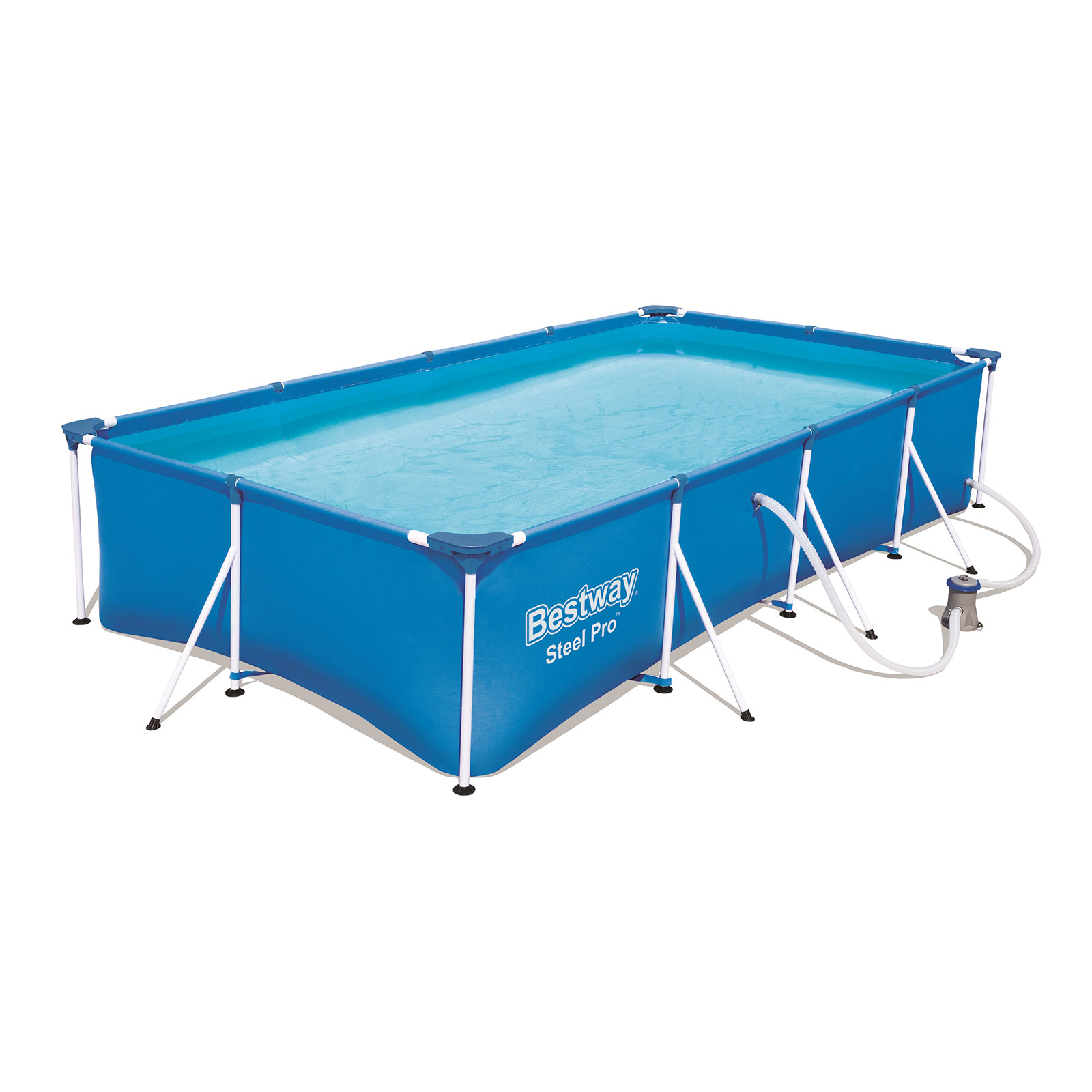 Piscina Tubular Desmontável Bestway Family Splash Frame Pool 400x211x81 cm