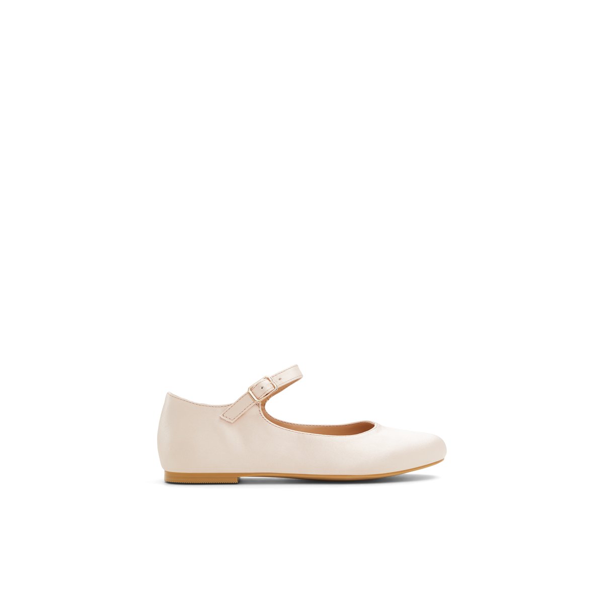 NO ANGEL-Charlotte-jg-Ballerine mary jane - Talon plat - Or Rose