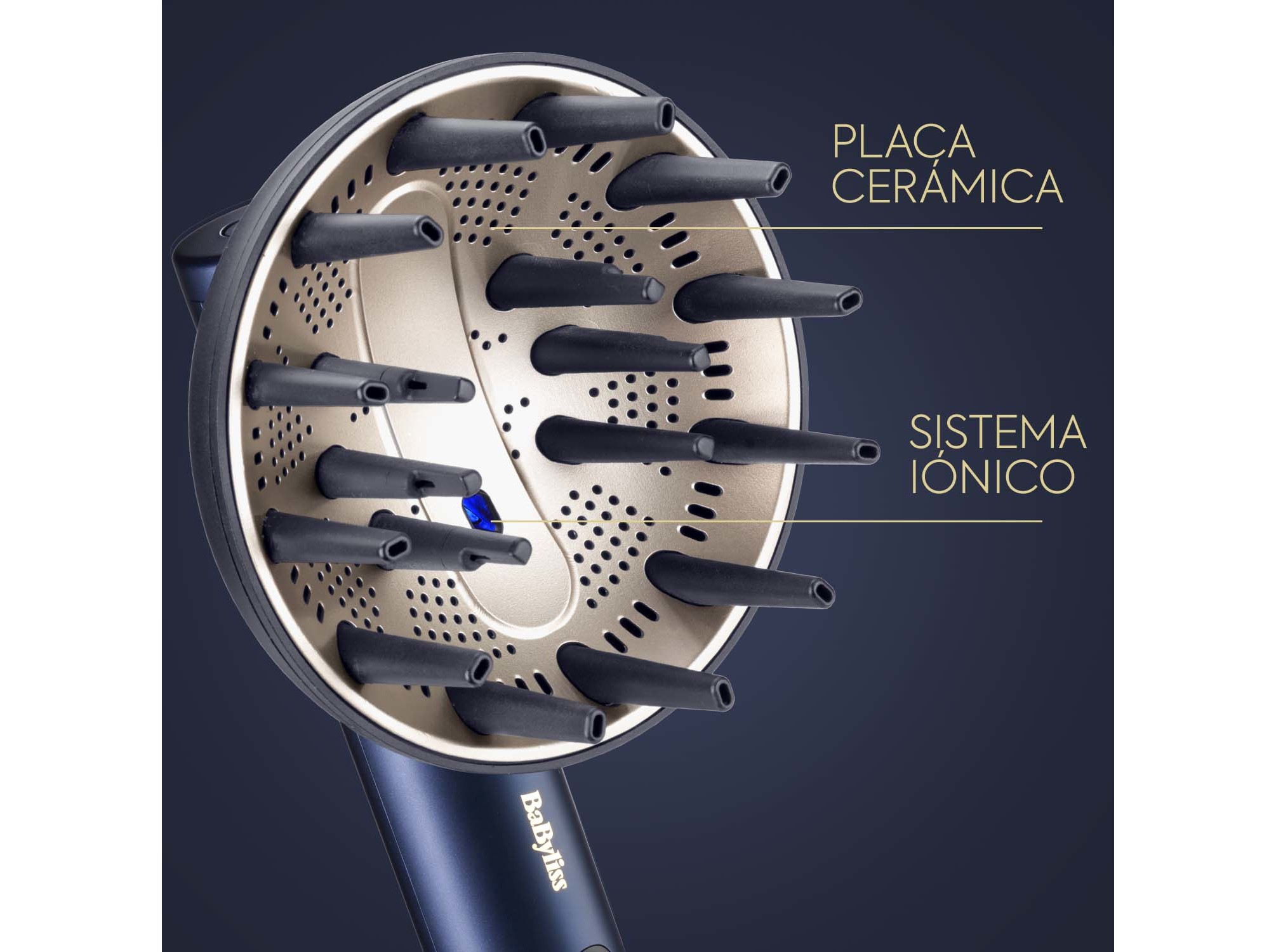 SECADOR CABELO PROFISSIONAL BABYLISS MULTISTYLER AIR WAND P1337E 3 EM 1