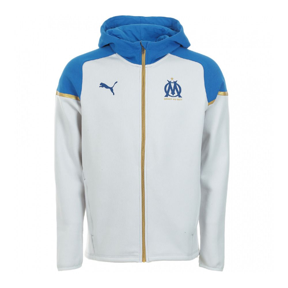 Puma OM CAS - Veste Homme feather gray/clyde royal