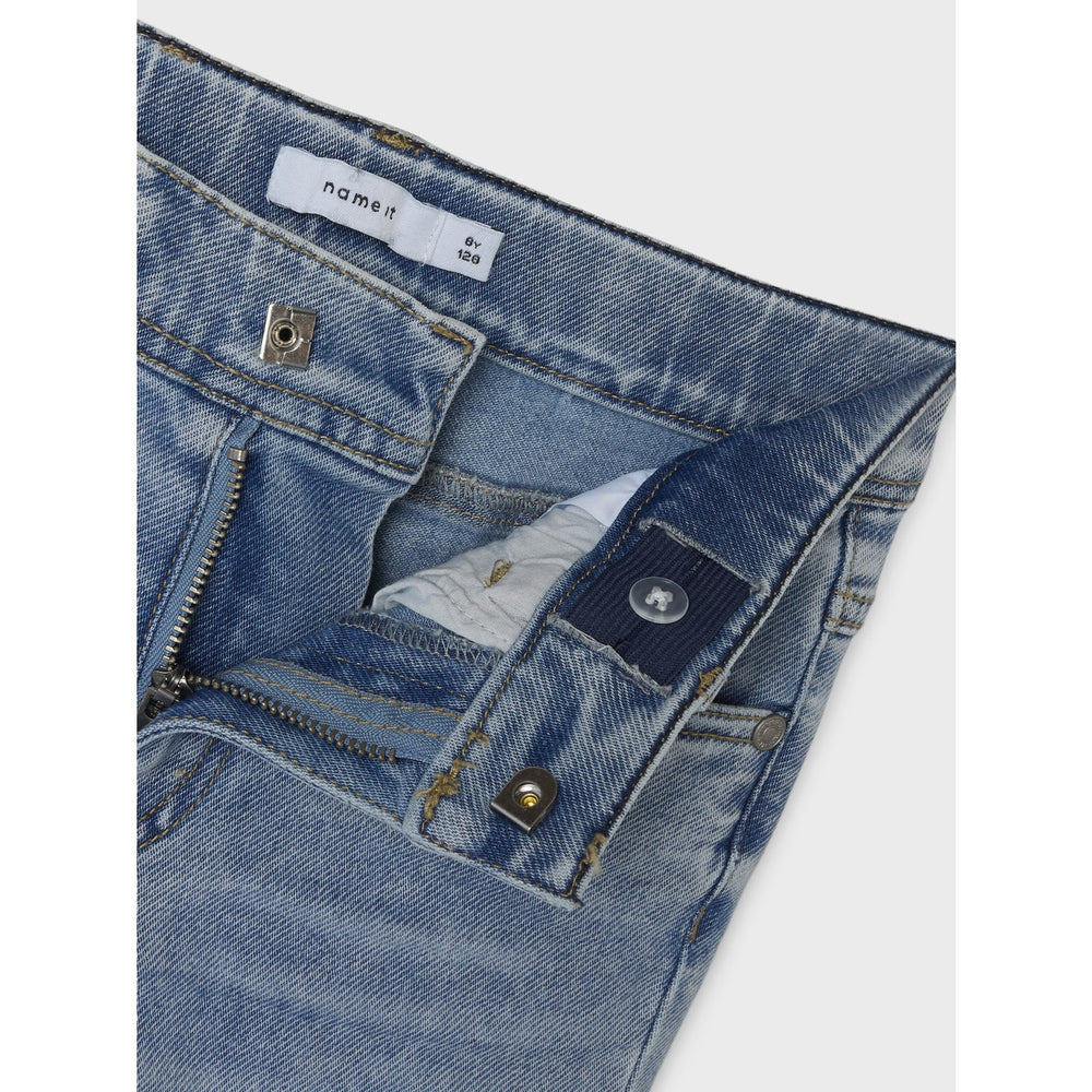 Køb Name It Light Blue Denim Theo Xslim Jeans Noos