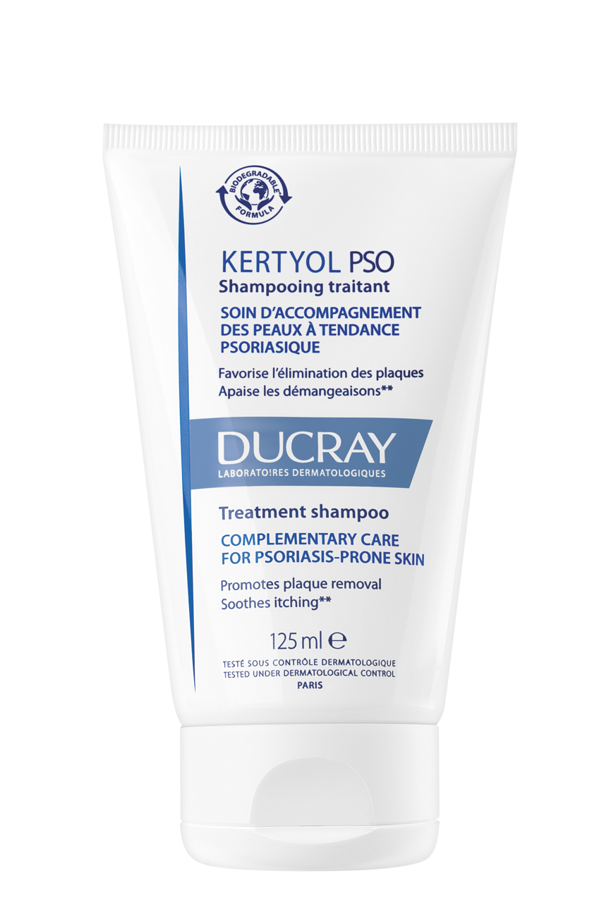 Ducray Kertyol PSO Shampoo til lett psoriasis 125 ml