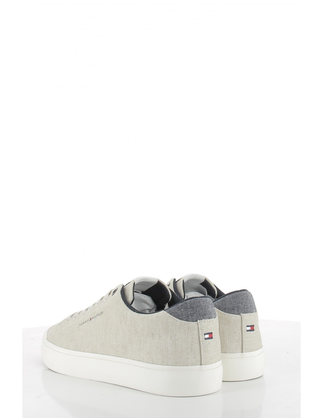 tommy hilfiger baskets de ville homme hi vulc core low beige