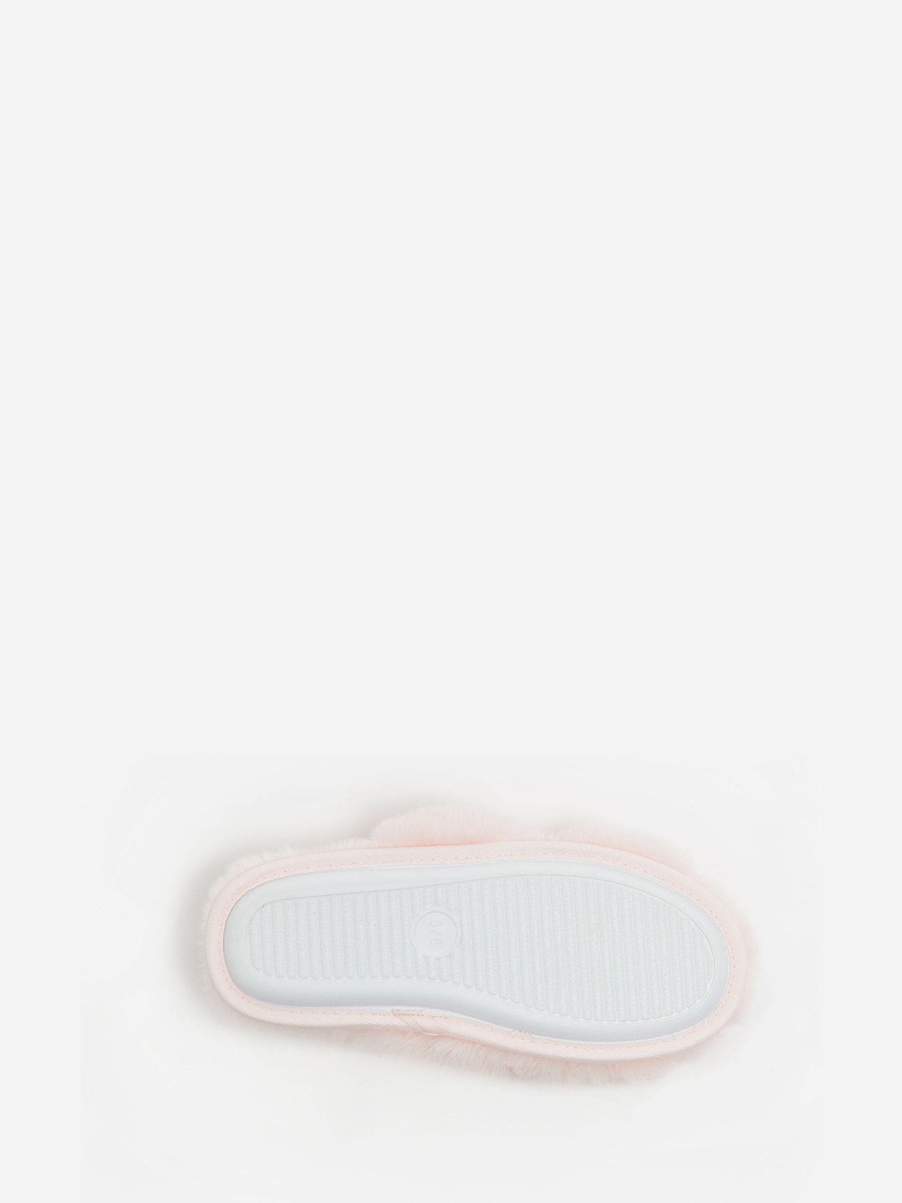 Roze - Boux Avenue Cross Band Slippers