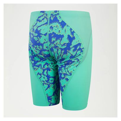 Maillot de Bain Speedo Fastkin LZR IGNITE Jammer Vert/Bleu