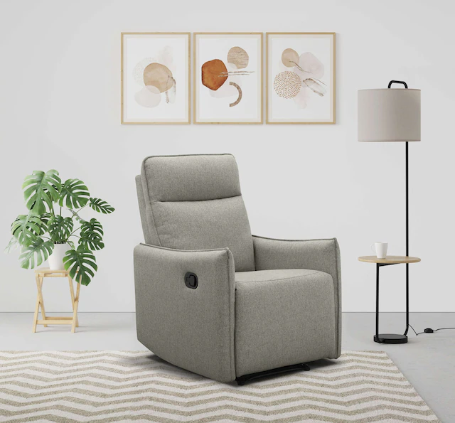 Dorel Home Relaxsessel »Lugo, TV-Sessel, Sessel Wohnzimmer mit Schlaffunktion,« Loungesessel mit manueller Relaxfunktion