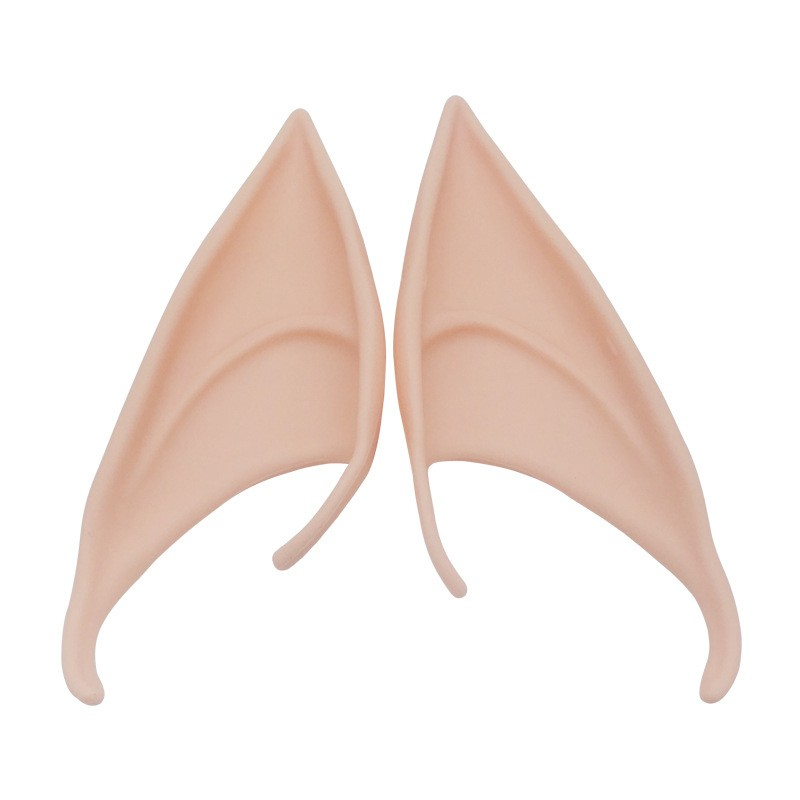 (1 Paar) 12cm Kunst Ohren Fasnachts Kostüm Zubehör Fairy Ears Elfenohren Motto Party Accessoire Halloween Foto Requisite