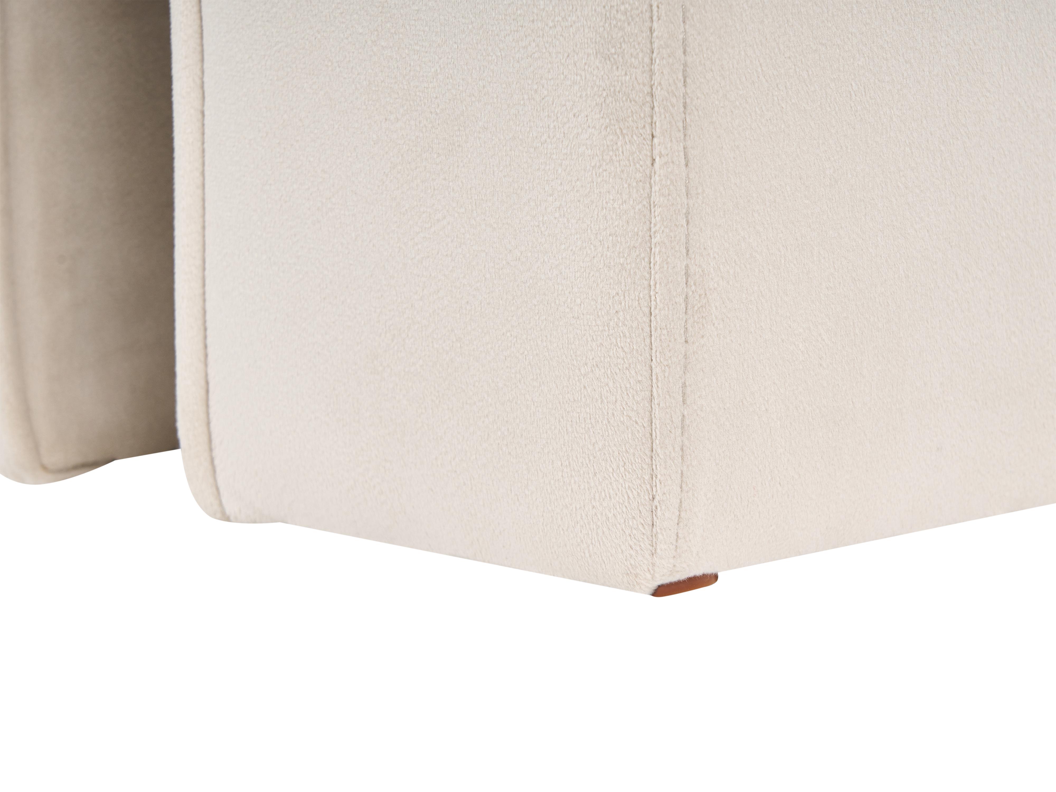 Poef MODOC Fluweel Beige