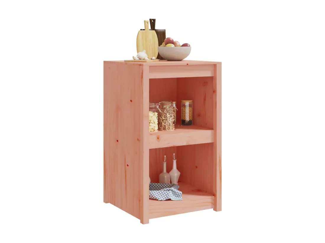 Armoire de cuisine d'extérieur 55x55x92 cm bois massif douglas