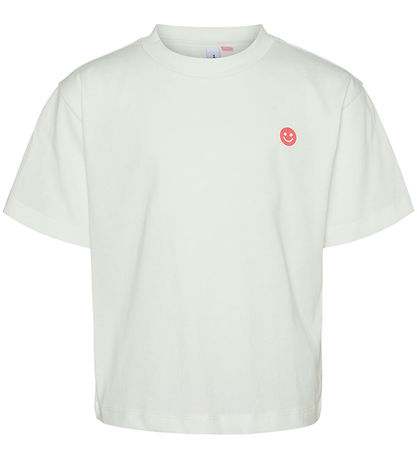 Vero Moda Girl T-Shirt - VmHarper - Snow White/Smiley