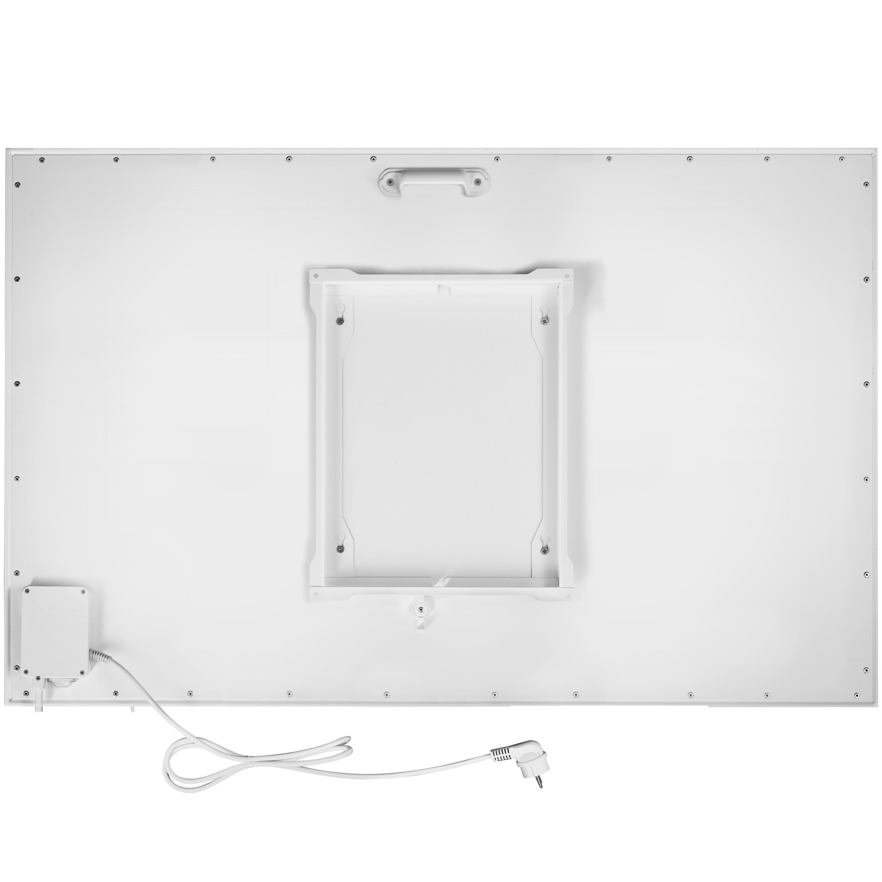 tectake® Hybrid Infrarotheizung, rahmenlos mit Thermostat, Überhitzungsschutz, einfache Wand- oder Deckenmontage, inklusive Ständer