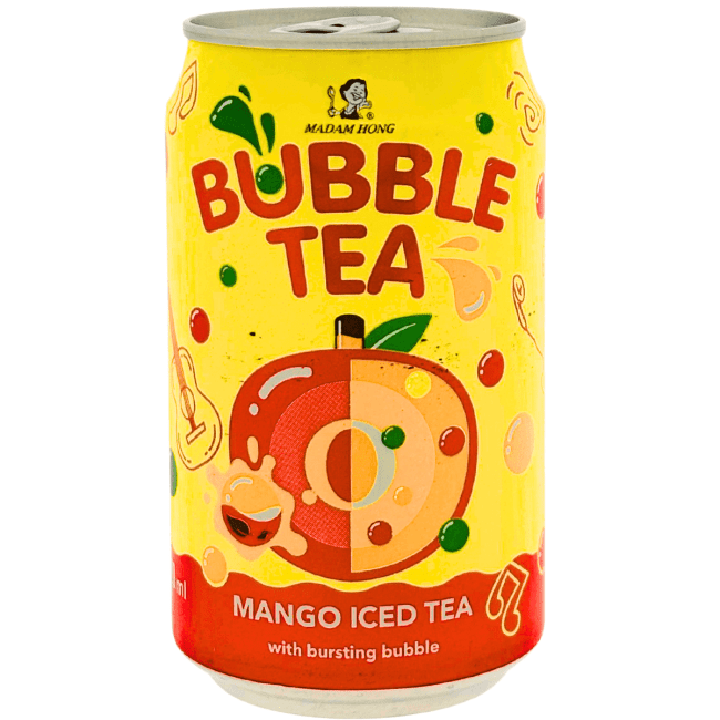 Madam Hong Fruitthee Bubbel Drank met Mango Smaak 320ml