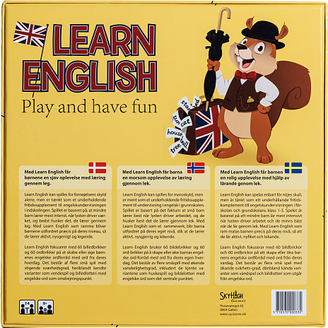 Learn english - brætspil