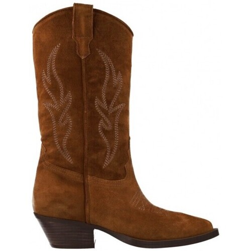 Alpe - Botas Tejanas o Camperas Mujer de Alpe Team 2084 Marrón