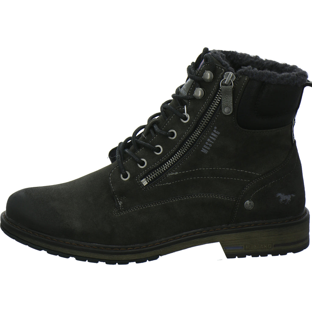 Mustang Winterschuhe Herren Anthrazit