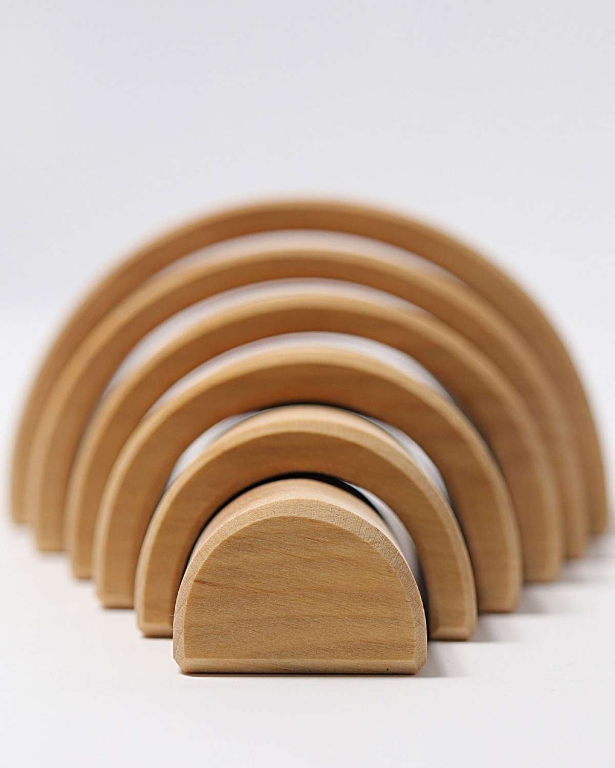 Regnbue Medium – Stableleke i Tre | Montessori Leker