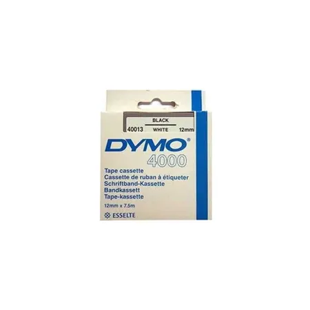 Dymo Schriftband 12 mm schwarz/weiß