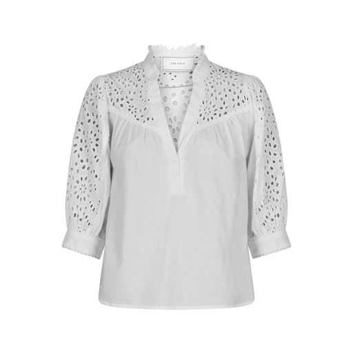 Neo Noir Kita Bluse, Hvid, 34
