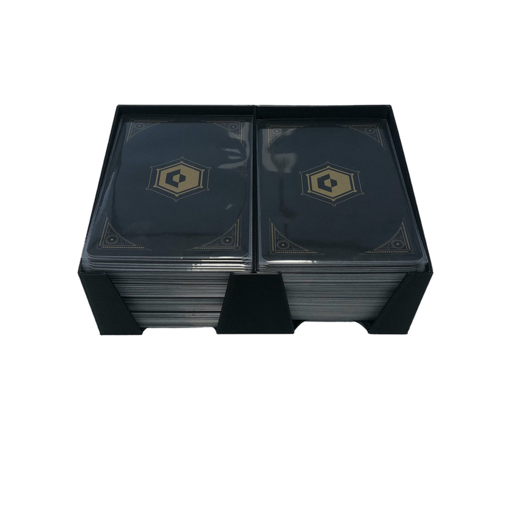 Double distributeur de cartes 65x100mm H44mm