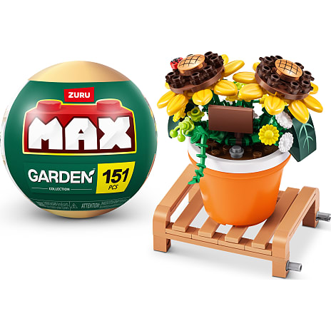 Max Bricks byggesæt blomster - flere varianter - assorteret