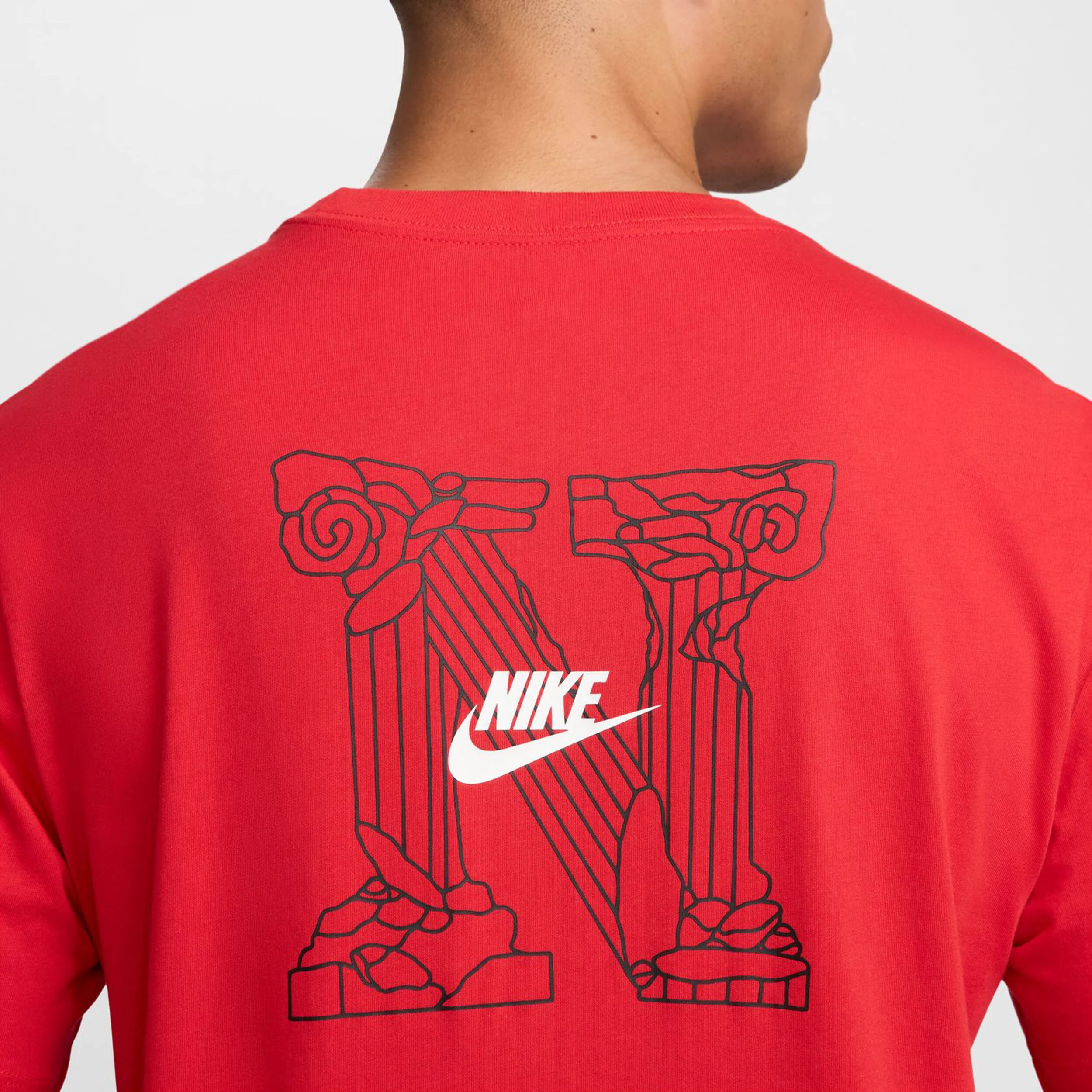 Nike Club T-shirt Hommes - Rouge