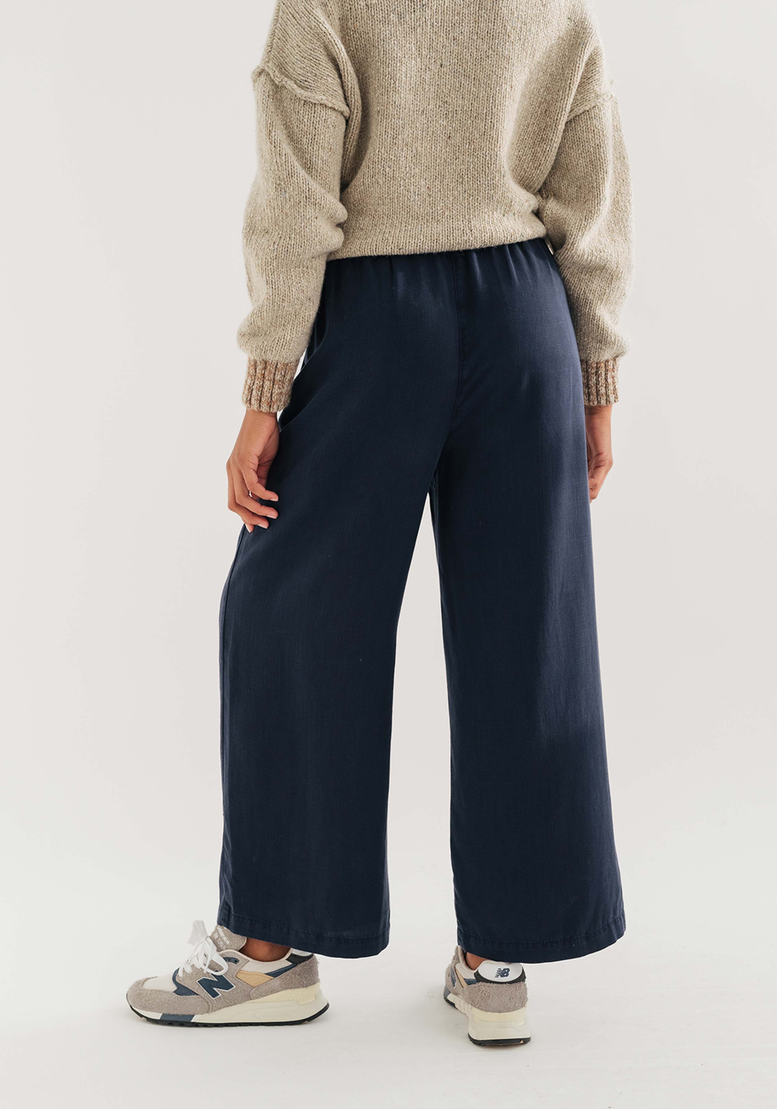 Twothirds Stoffhose Nanpu Blue Night
