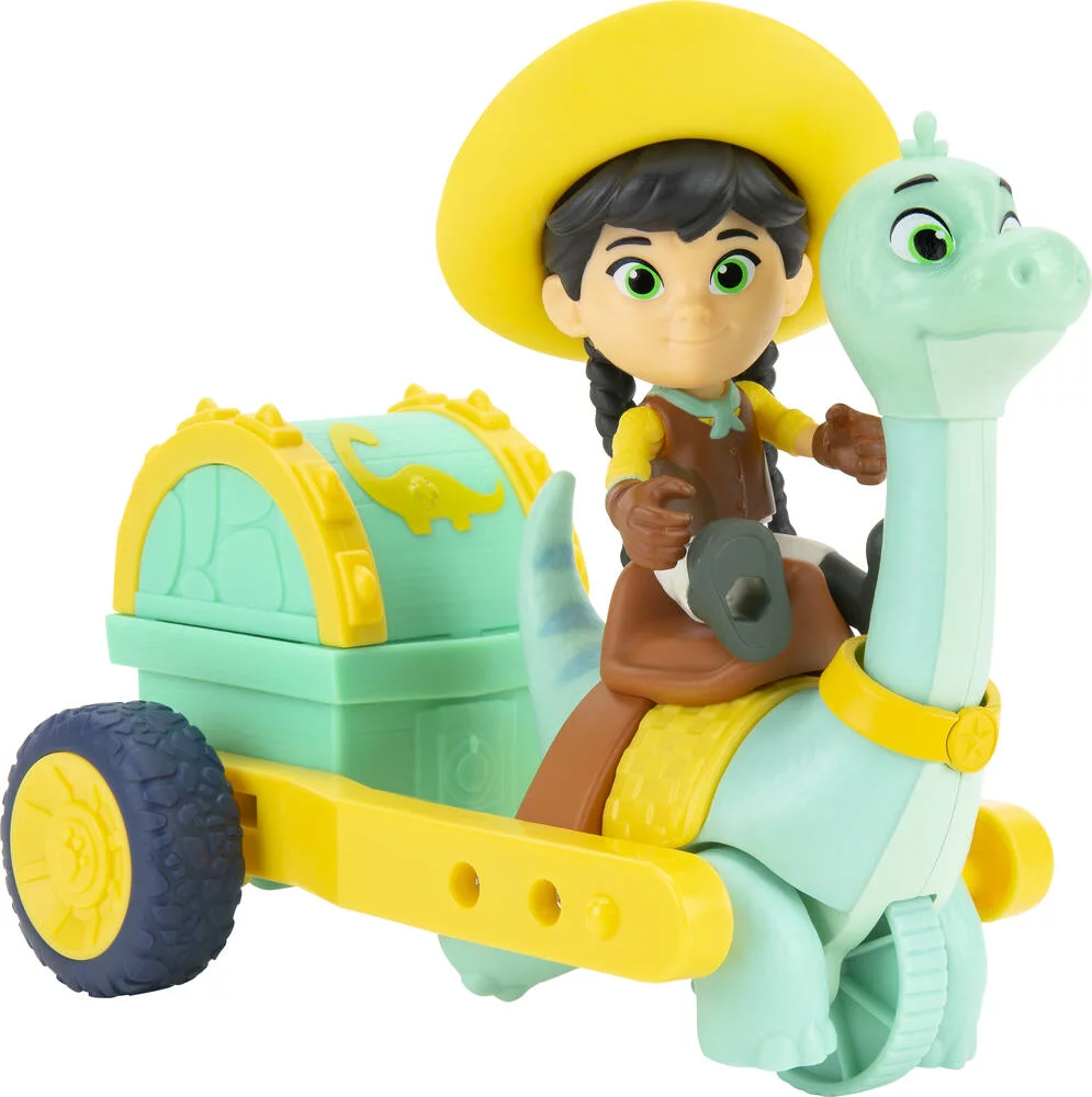 DINO RANCH - 1 FIGURINE ET VEHICULE DINO