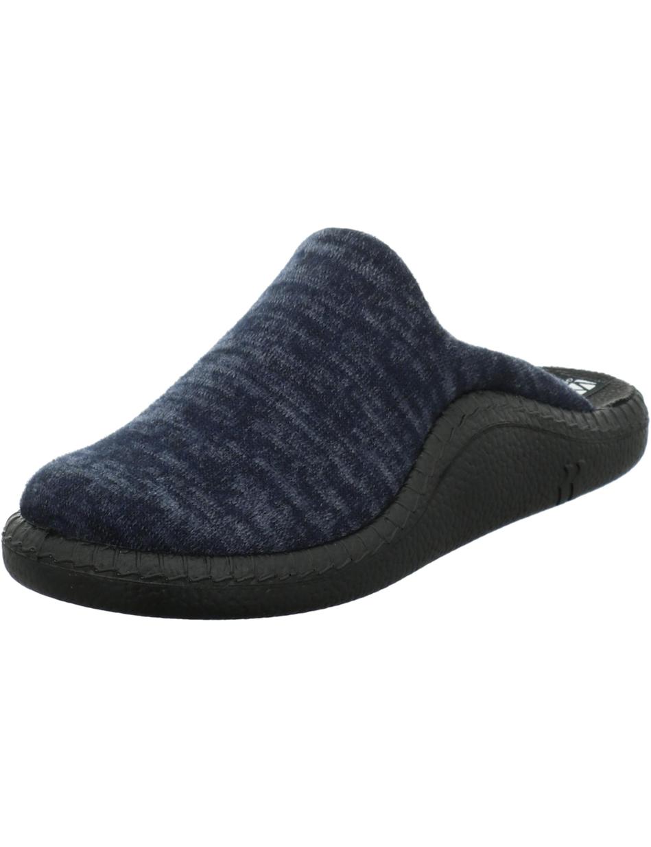 Hausschuh Monaco Damen 149, blau