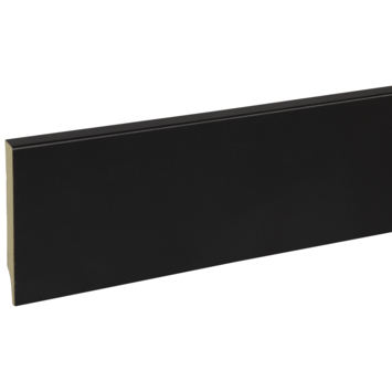 Muurplint blok zwart 1,2 x 10