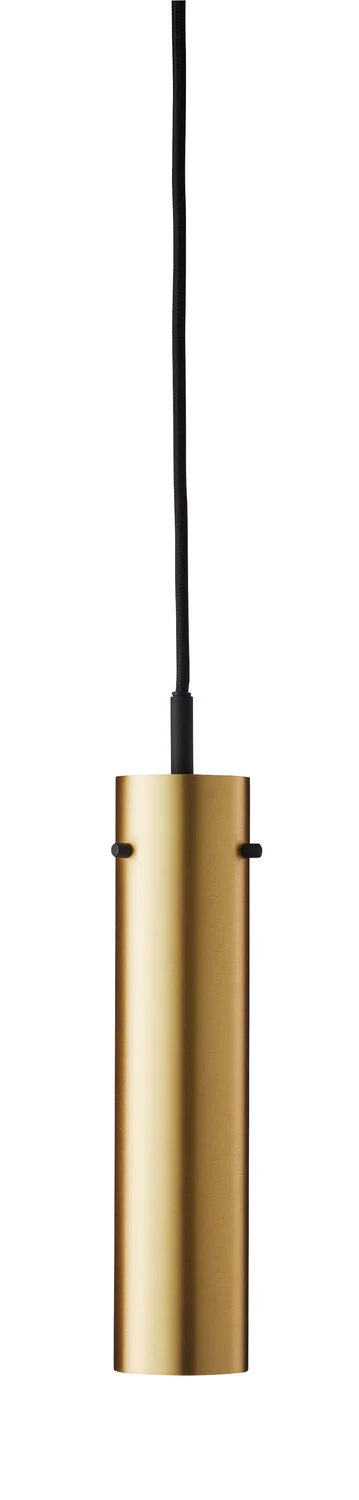 Frandsen  FM 2014 pendel, Solid Brass Polished - H24 cm.