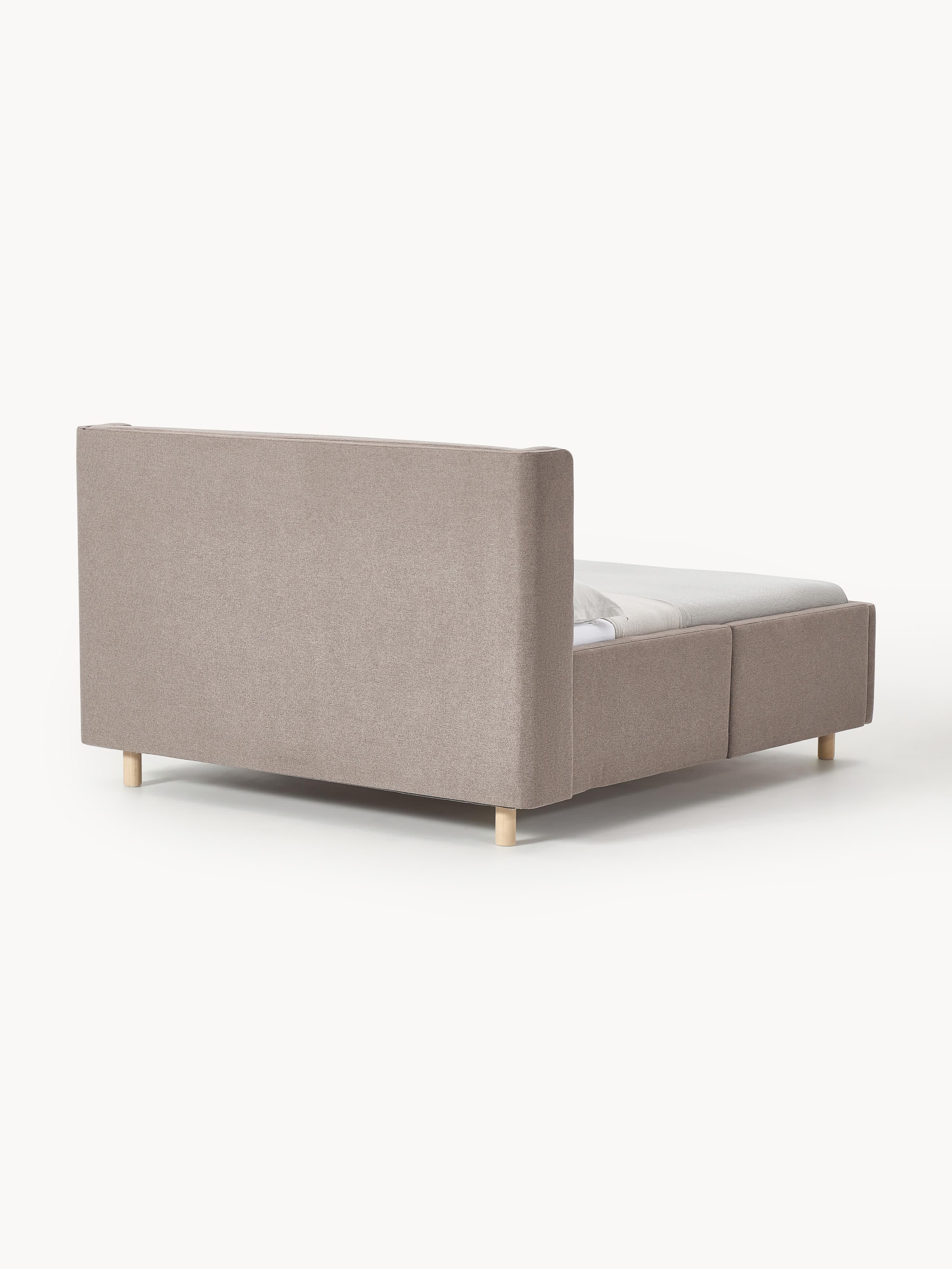 Gestoffeerd bed Arche met lades