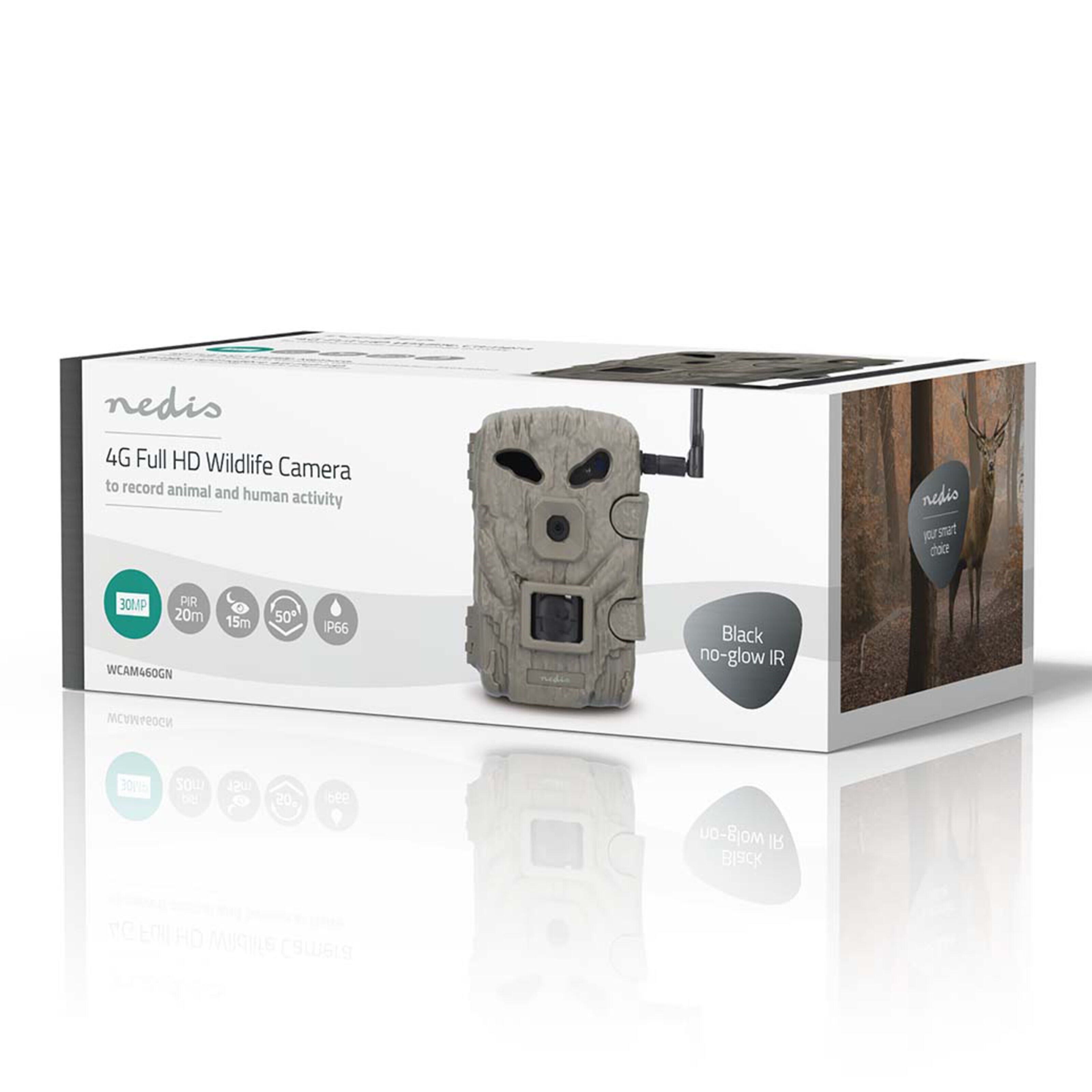 Nedis Viltkamera Full HD 4G