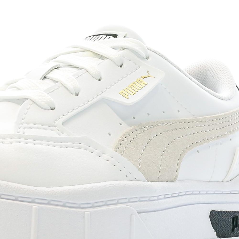 Puma Baskets Blanche/Beige Fille Puma Mayze Stack