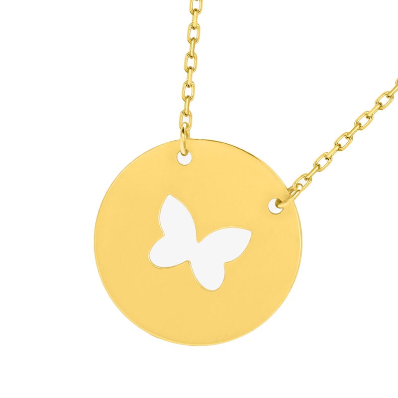 Collier Femme - Or 18 Carats - Longueur : 42 cm