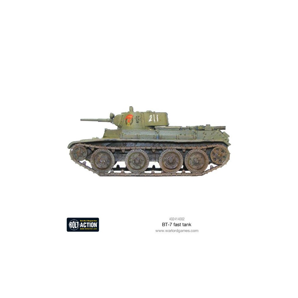 Bolt Action - Soviet BT-7 Fast Tank