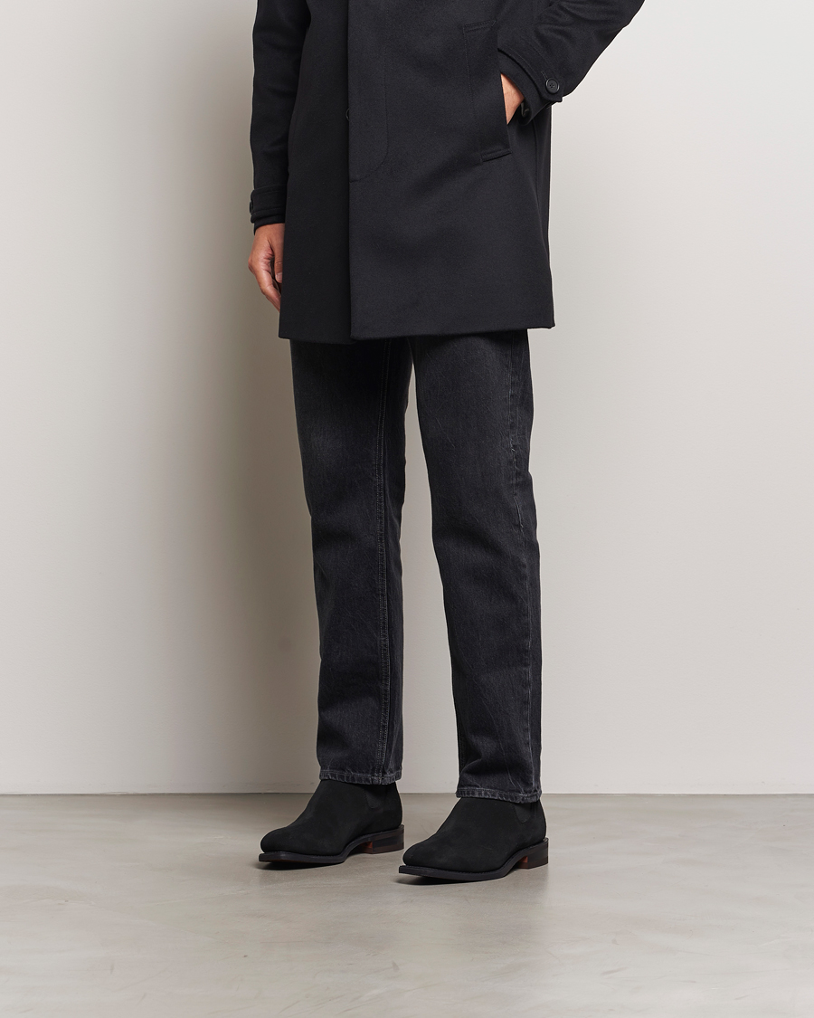 R.M.Williams Comfort Craftsman G Boot Black Suede