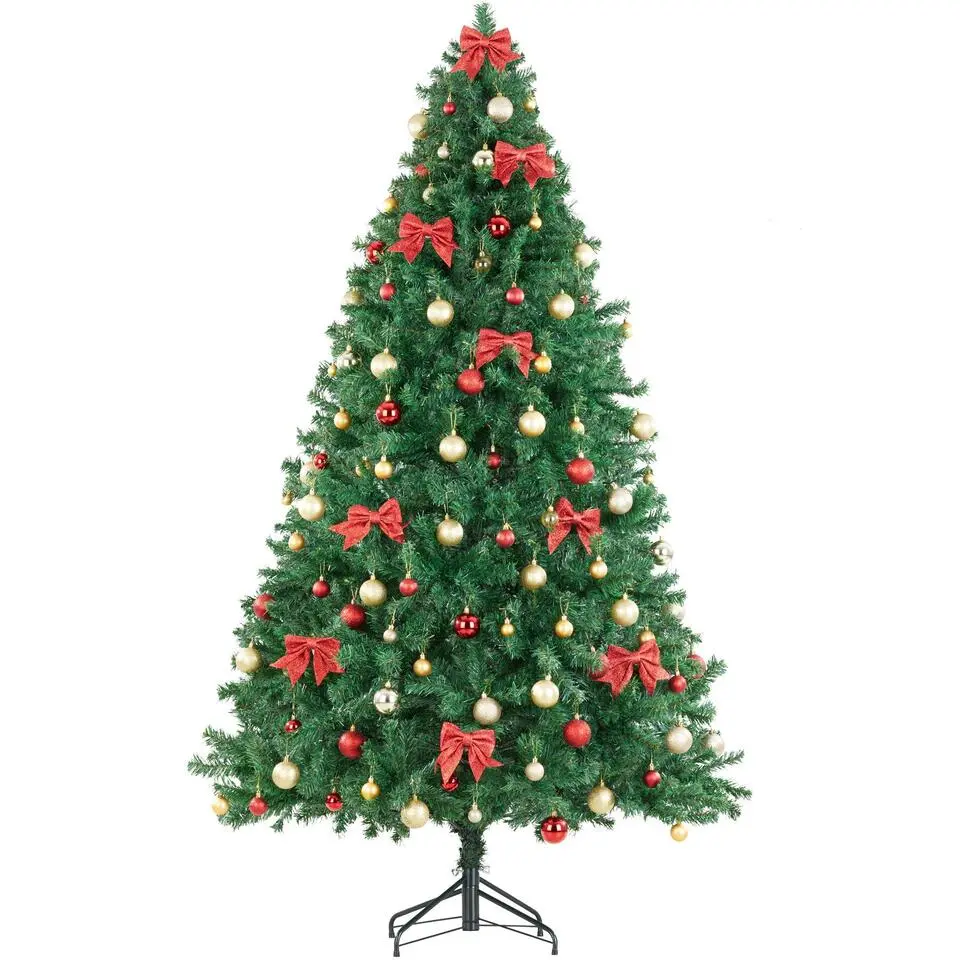 tectake Kunstkerstboom Dasher, natuurgetrouwe uitstraling, Groen