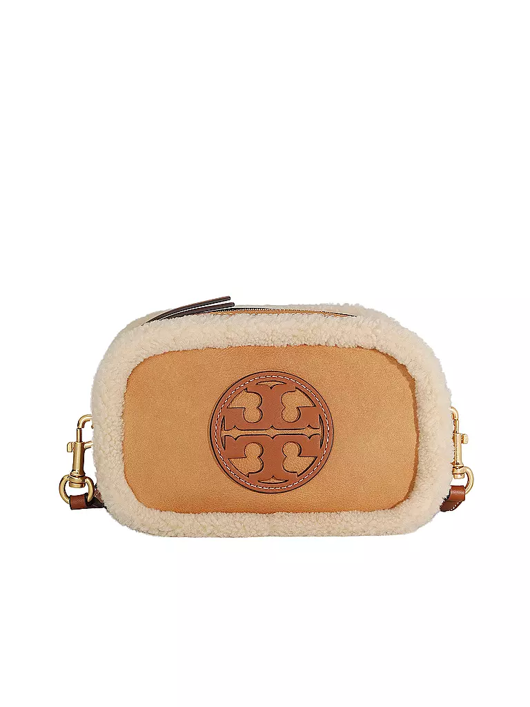 TORY BURCH Ledertasche - Mini Bag MILLER  braun