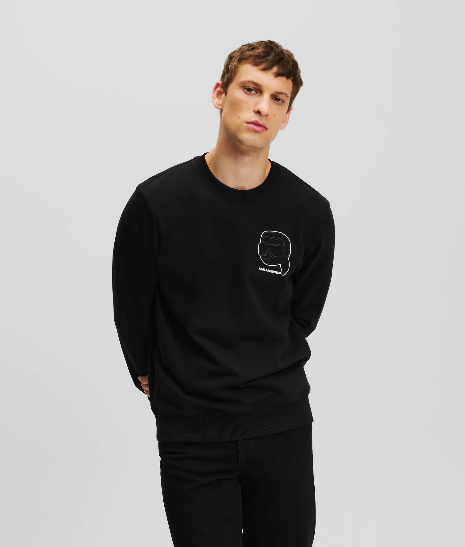 SWEAT-SHIRT À CONTOUR K/IKONIK