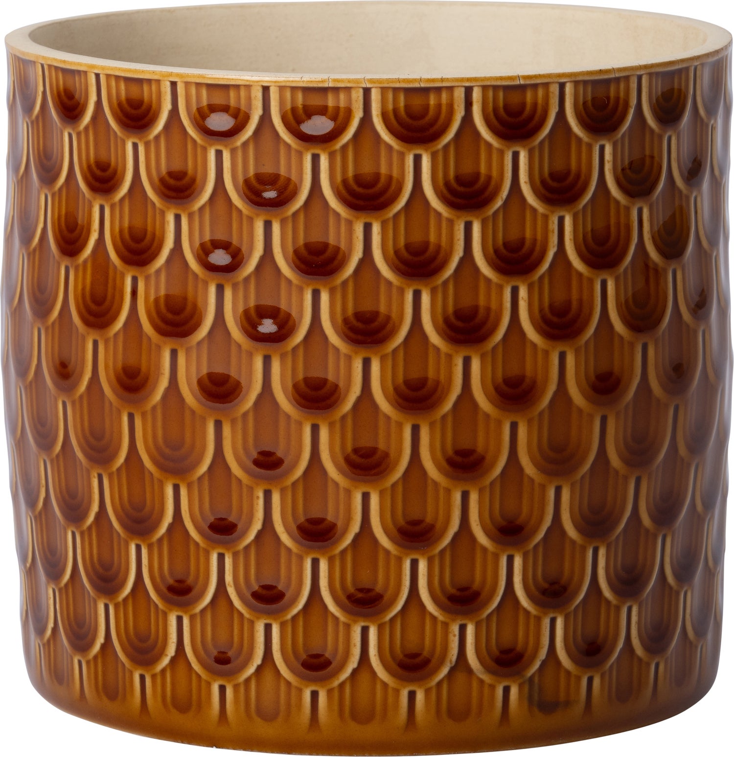Intratuin bloempot Goos licht bruin D 14,5 H 12,8 cm