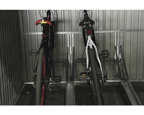 Fietsgarage, opbergbox WESTMANN incl. fietsstandaard 203 x 200 cm antraciet
