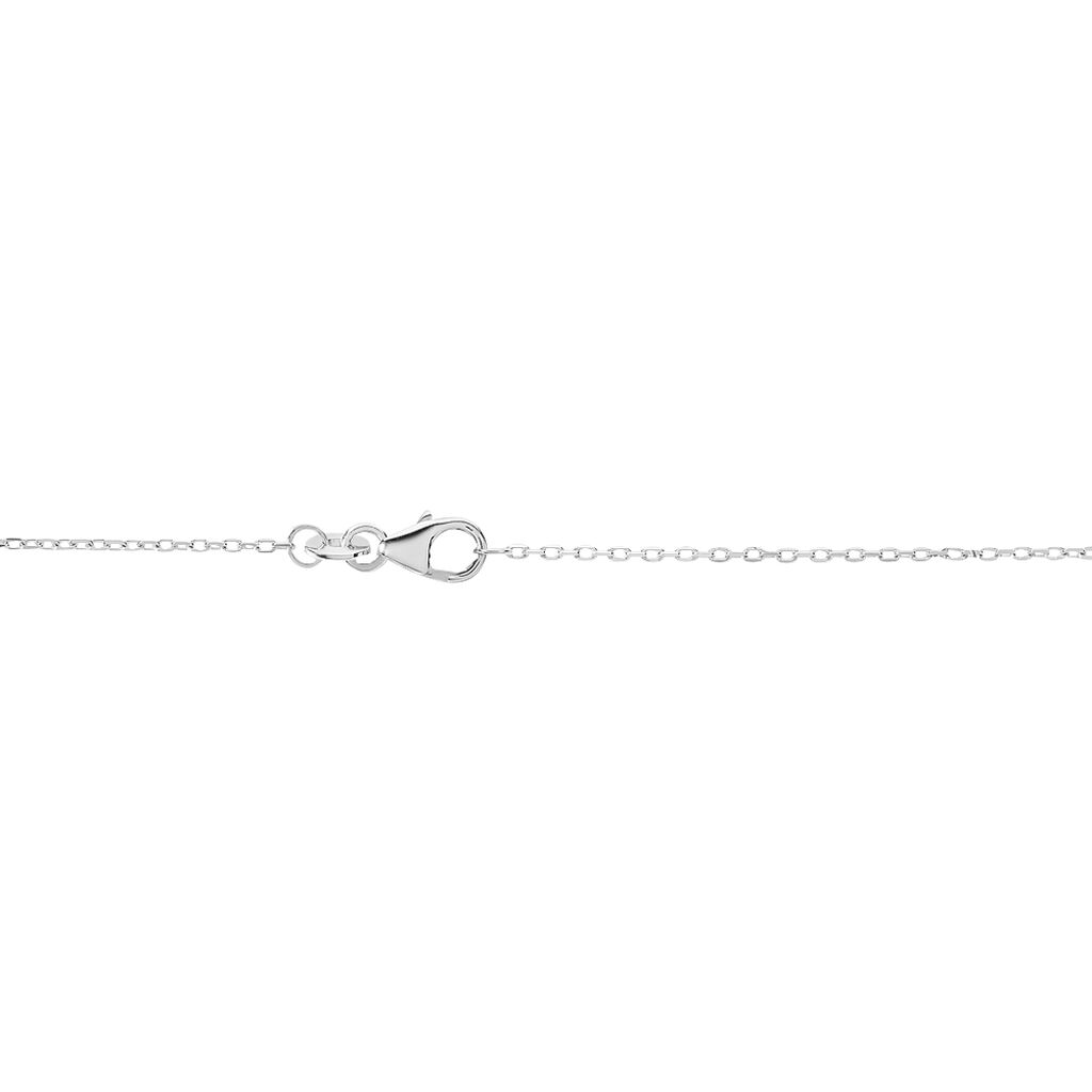 Collier Aelaig Argent Blanc