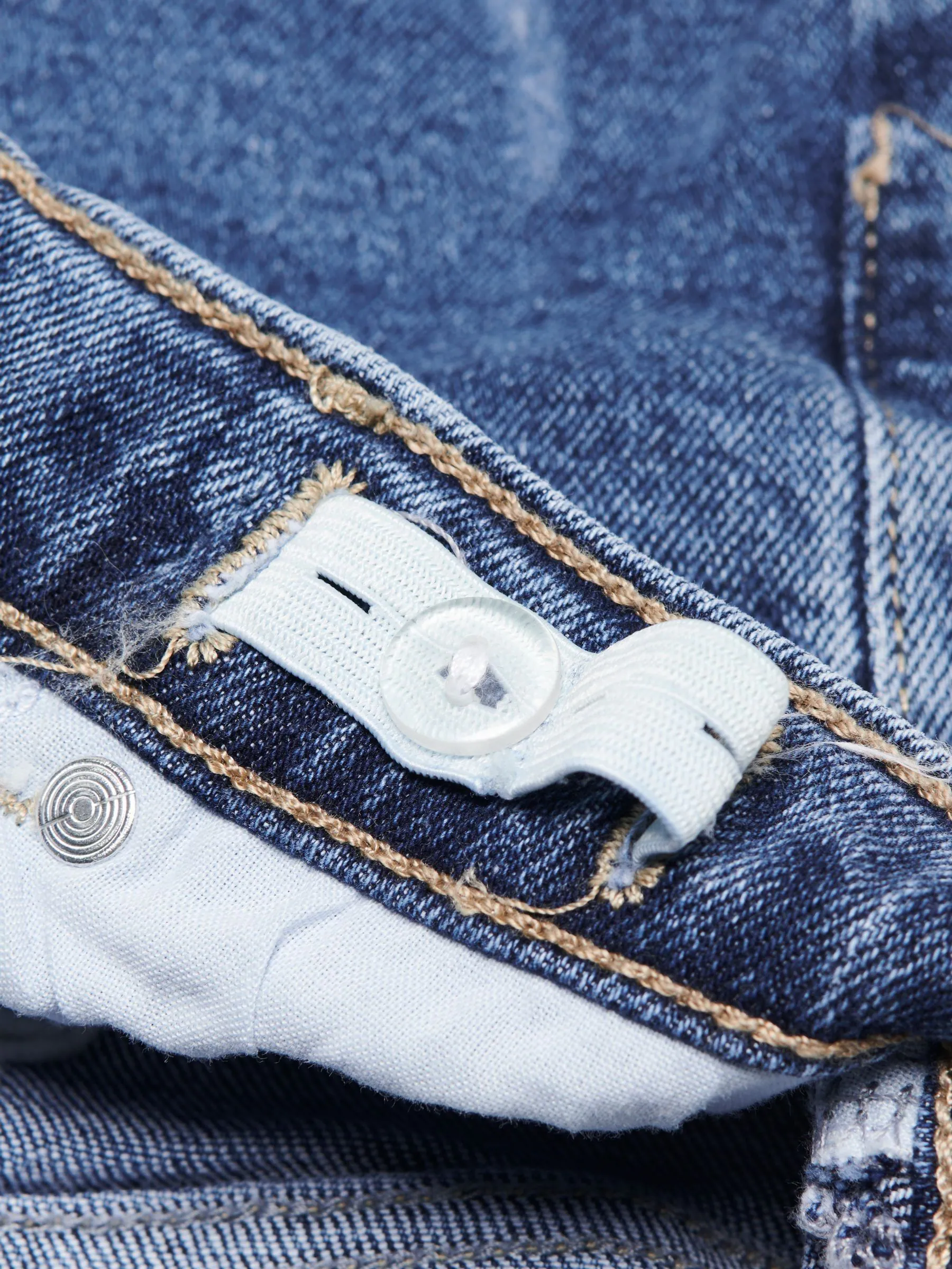 Blauw - Only kinderjeans met wijde pijpen
