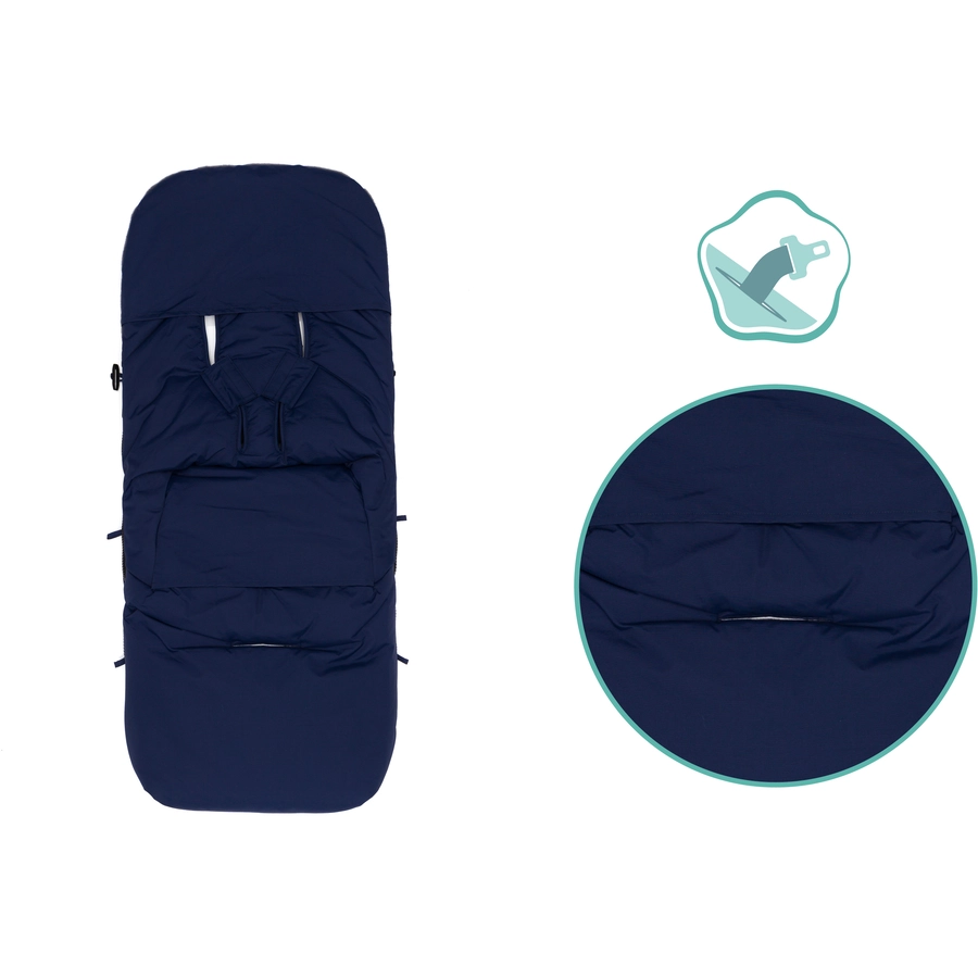 fillikid Winterfußsack Kinley navy