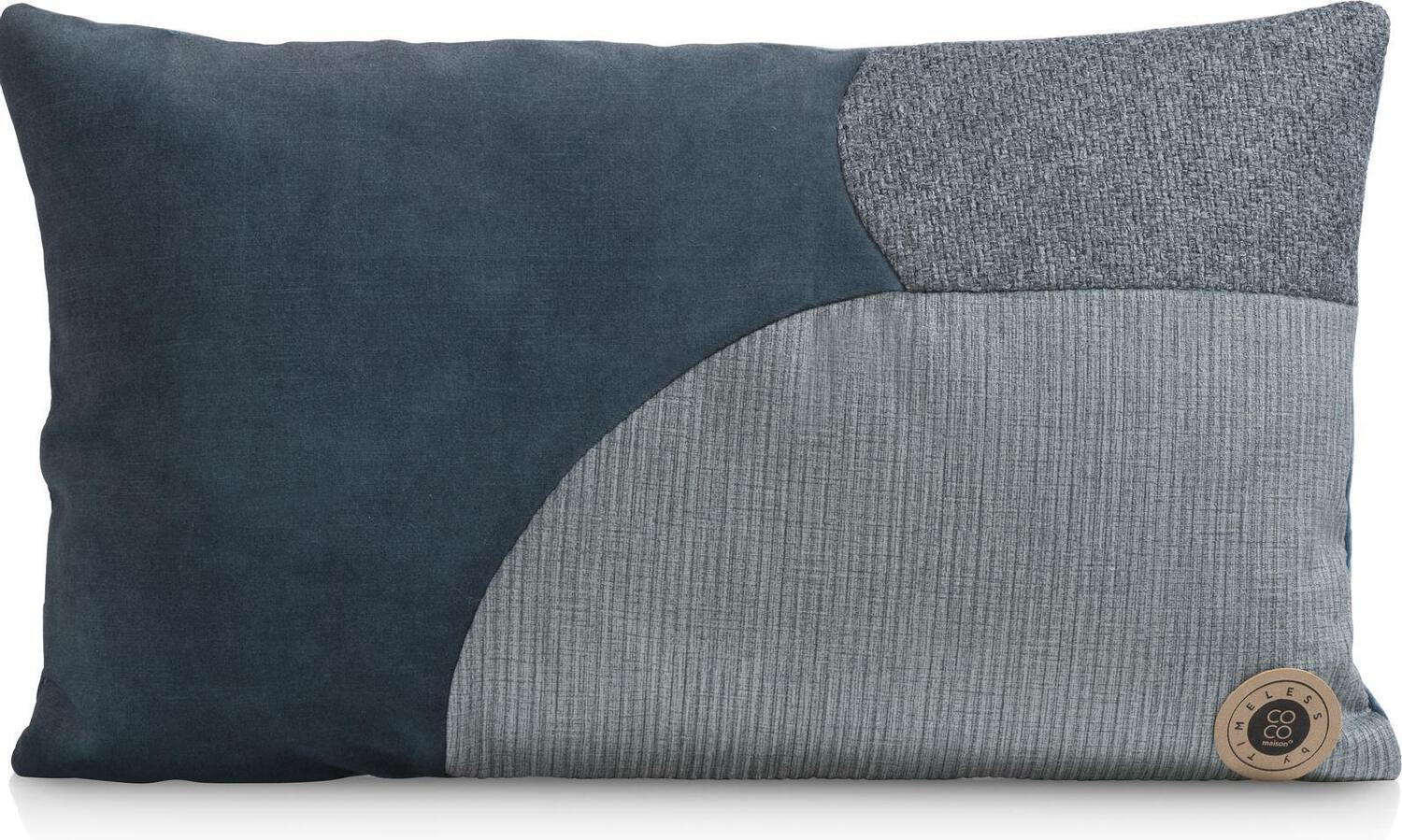 COCO maison sierkussen Scarlett blauw 30 x 50 cm