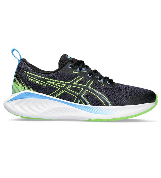 ASICS GEL-CUMULUS 25 GS 1014A312 BLACK-ELECTRIC-LIME