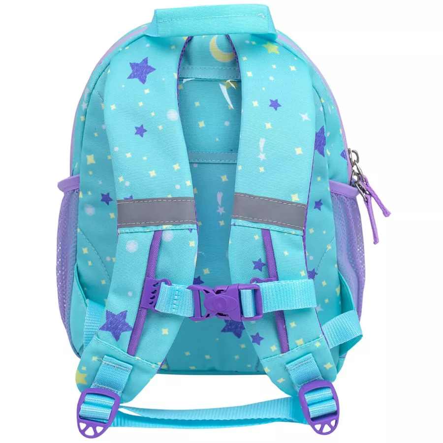 Belmil Kindergartenrucksack Mini Kiddy Kindergartenrucksack für 1-3 Jährige Kinder mit Brustgurt Cute Unicorn